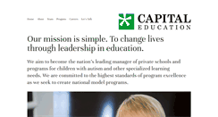 Desktop Screenshot of capitalschools.org